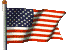 Waving US Flag